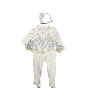 Baby girl starters cute set hat and tutu romper 12m